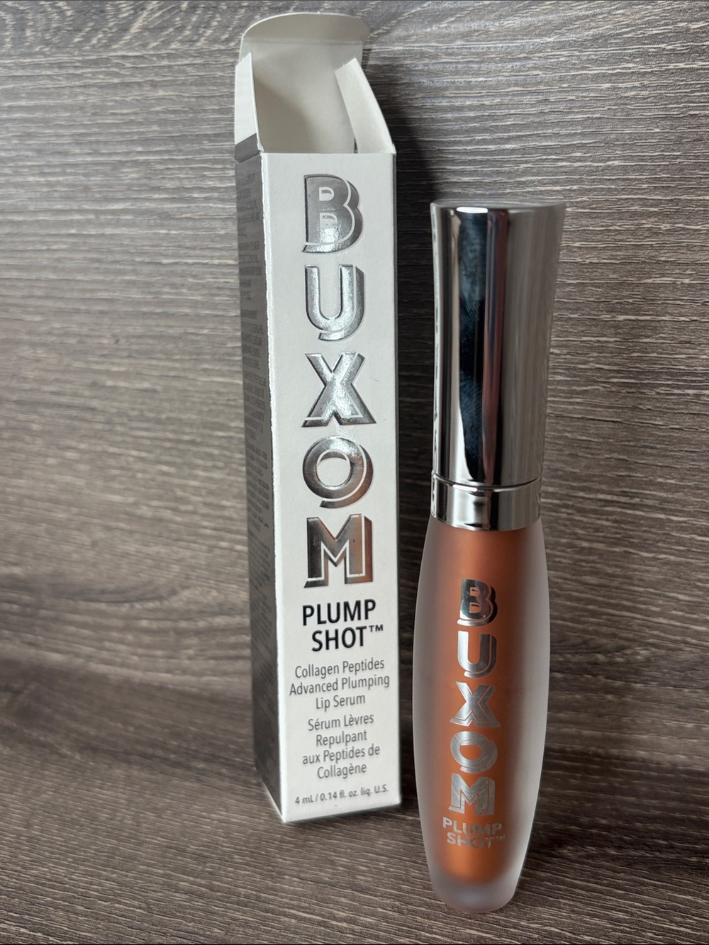 ❤️$20 NWT Buxom Plump Shot Lip Serum in Multichrome Tint Starstruck Coral 4ml